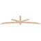 Ekena Millwork Alberta Smooth Timber Gable Bracket, Douglas Fir, 84"W x 24"H x 1 1/2"D x 3 1/2"F, 7/12 Pitch GBW084X24X0204ALB00SDF - alternate 5